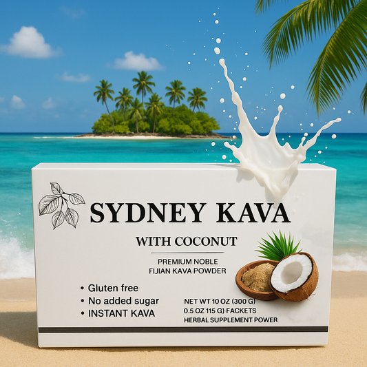 Sydney Instant Kava – Premium Noble Coconut Blend (20 Sachets)